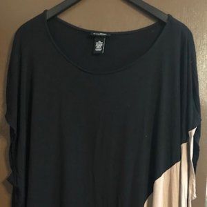 Catherines Any Wear black/tan 3x tank style